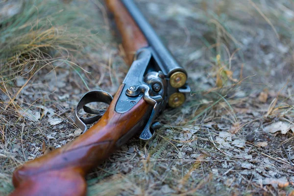 Rifle Caza Escopeta Cazador Pistola Arma Munición Disparo Viejo — Foto de Stock