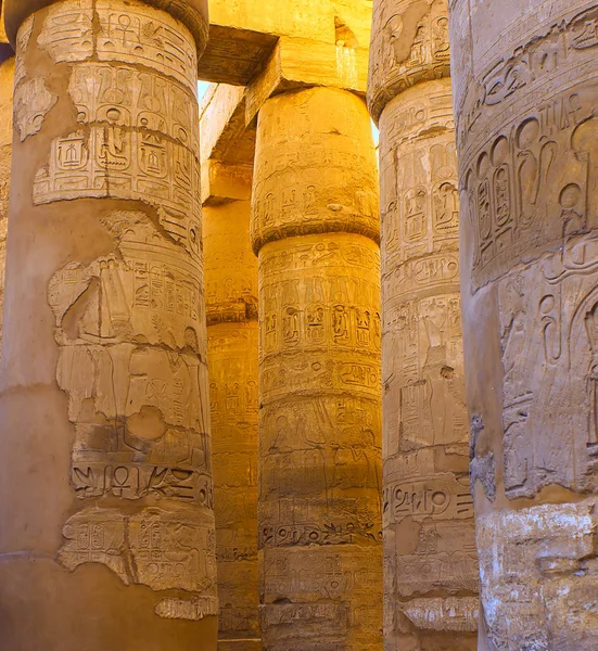 Chrám Karnak Luxor Egypt — Stock fotografie