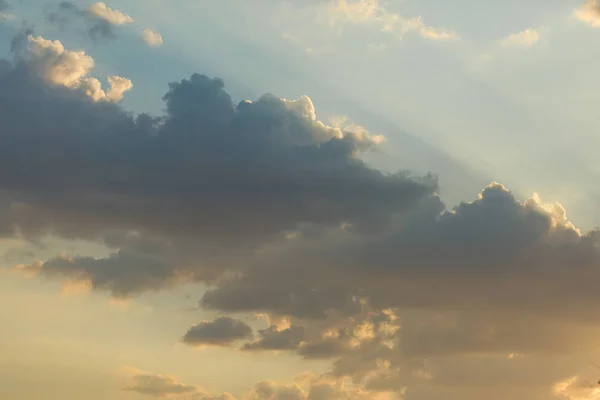 Céu Bonito Com Nuvens — Fotografia de Stock