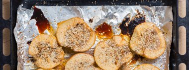 Ayva pişirme, sağlıklı yemek, beslenme yemeği.