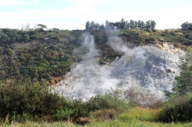 Volkan Salfatare doğa görünümü