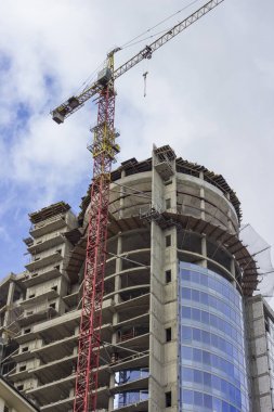 yüksek artış binanın görünümü