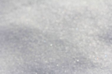 Işık puanla ışıltılı bulanık kar. Kışlık soğuk arka plan ile kar