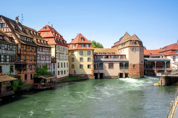 Petite France Straßburg Frankreich — Stockfoto