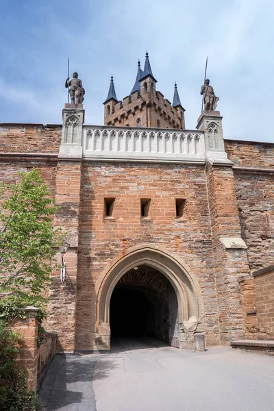 Hohenzollern Castle Germany May 2018 Hohenzollern Castle Ancestral Home Princely — Stock Photo, Image