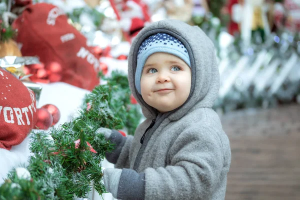 Baby Kerstmarkt — Stockfoto