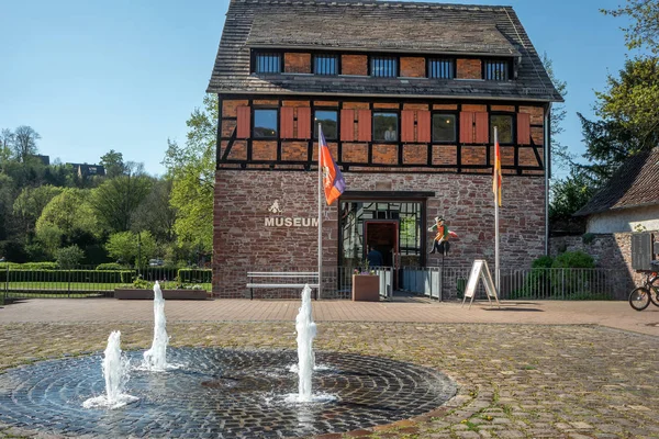 Bodenwerder, Tyskland, 21/04/2019: Baron Munchausen Museum i BOD — Stockfoto