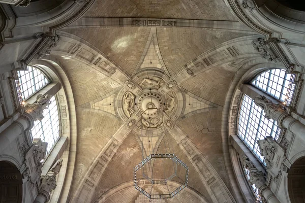 Podrobnosti o architektuře Hannover City Hall — Stock fotografie