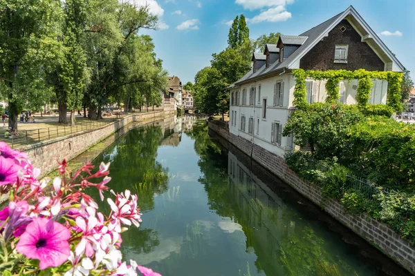 Obszar Petite France w Strasburgu Alzacja — Zdjęcie stockowe