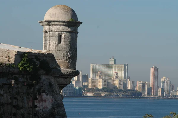 Havana Bay surroundings, seen in the morning time — Stock Photo, Image