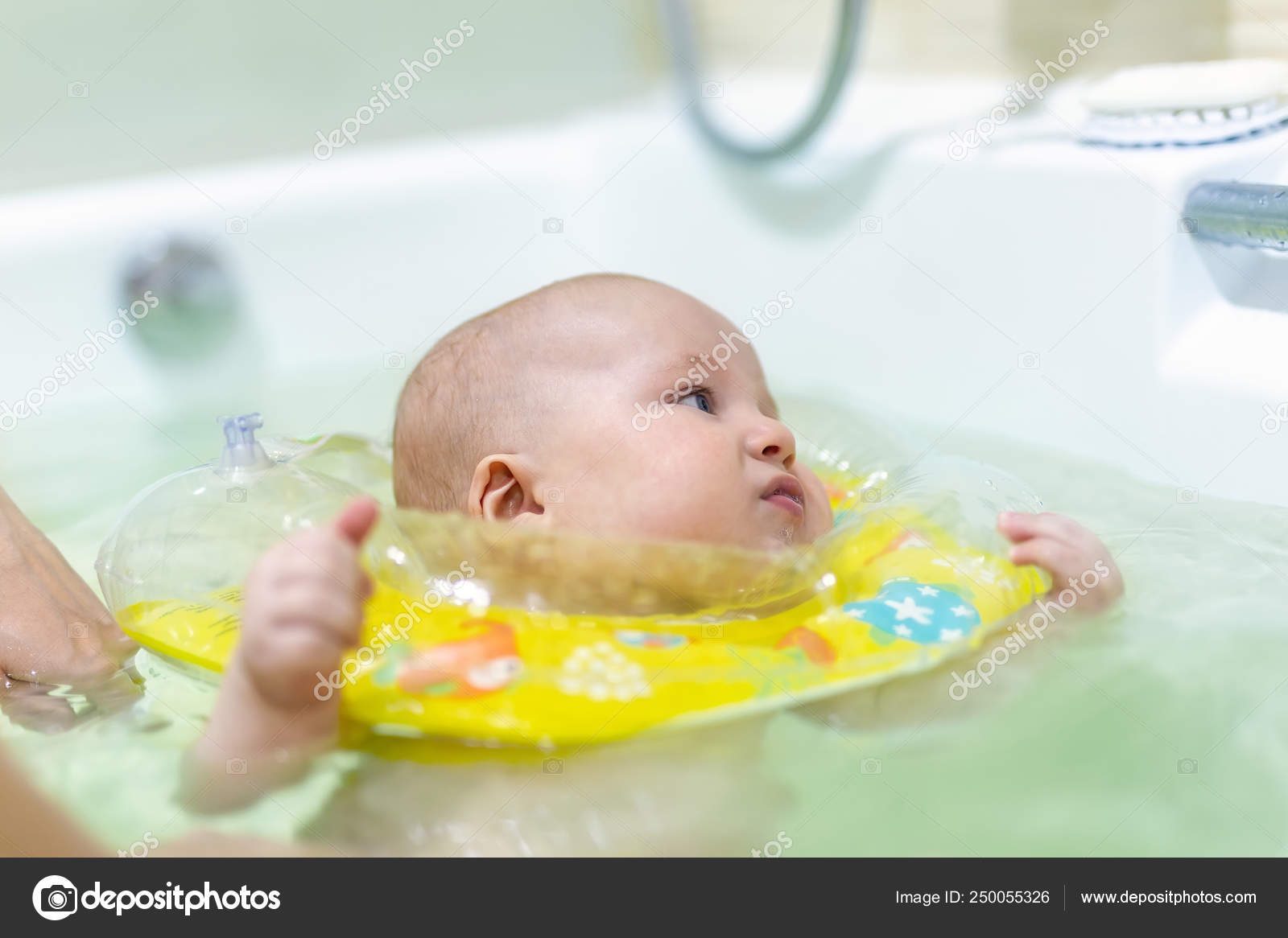 baby bath inflatable ring