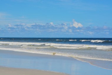 Jacksonville Beach, Duval County, Florida Jacksonville Beach görünümü.