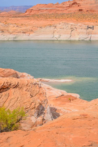 Río Colorado Atraviesa Área Nacional Recreación Glen Canyon Page Condado —  Fotos de Stock