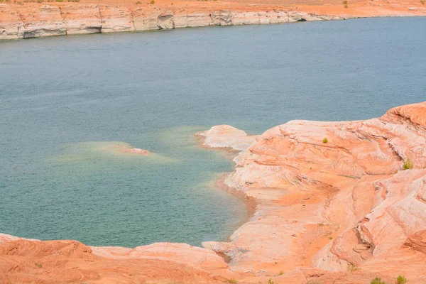 Río Colorado Atraviesa Área Nacional Recreación Glen Canyon Page Condado —  Fotos de Stock