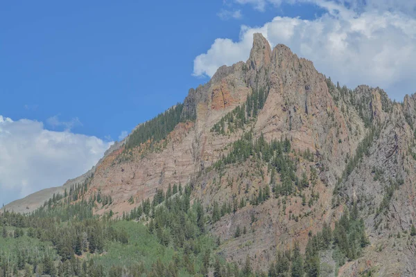 Impresionante Formación Rocosa Wetterhorn Peak Condado Hindsdale Colorado — Foto de Stock
