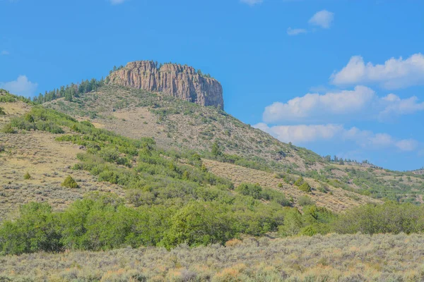 Hermosa Vista Mesa Área Recreativa Nacional Curecanti Colorado — Foto de Stock