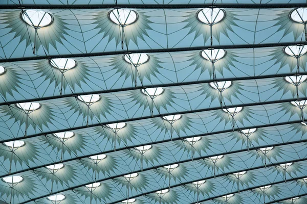 Stadium roof design. Geometric shapes. Abstract background. — Stock Photo, Image