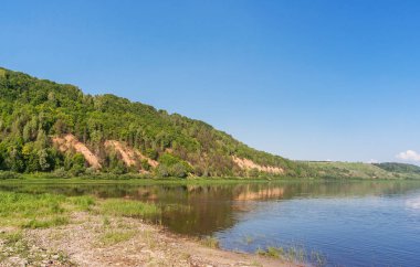 Engebeli kıyı rezervuar yaz, Rusya Federasyonu