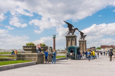 Garibaldi Kalesi'ndeki Park, Samara Region, Rusya Federasyonu
