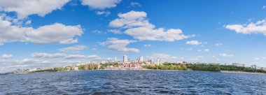 Nehirden Samara küresel görünümü, Rusya