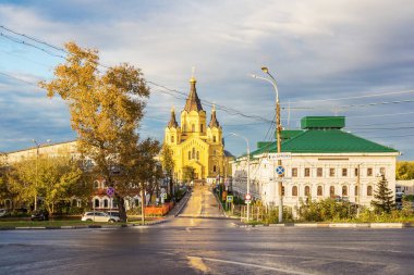 Nizhny Novgorod oku, Nizhny Novg 'daki Alexander Nevsky Katedrali