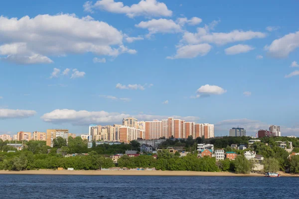 Utsikt över utkanten av Samara, Ryssland — Stockfoto