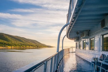 Volga Nehri 'nde gemi gezisi