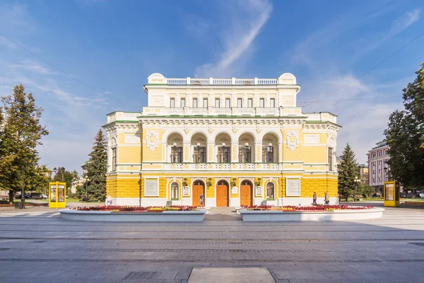 Nizhny Novgorod City Nizhny Novgorod Region Russia August 2019 Theater — Stock Photo, Image