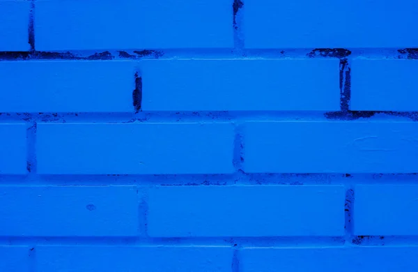 Streszczenie Tekstury Niebieskich Cegieł — Zdjęcie stockowe