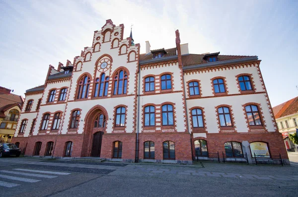 Rådhuset Pisz Polen — Stockfoto