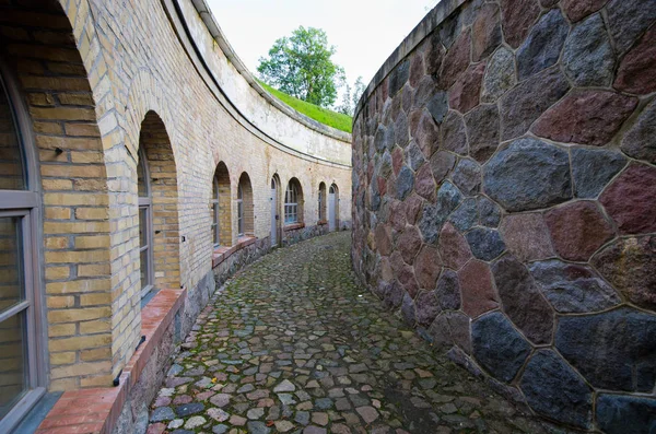 Antigua Fortaleza Prusiana Gizycko Polonia — Foto de Stock