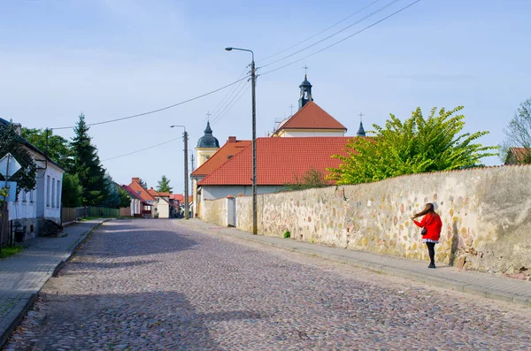 Muralha Igreja Tykocin Polônia — Fotografia de Stock