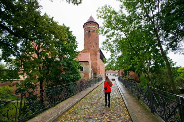 Старый Замок Ольштыне Польша — стоковое фото
