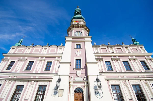 Stadhuis Van Zamosc Polen — Stockfoto