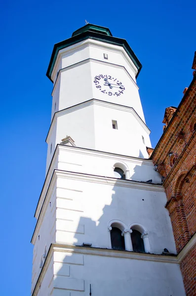 Torre Câmara Municipal Sandomierz Polónia — Fotografia de Stock