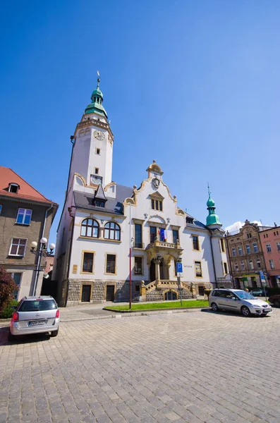 Ziebice Polônia Maio 2016 Cidade Velha Sede Distrito Administrativo Gmina — Fotografia de Stock