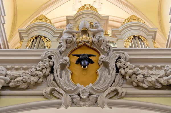 Leszno Polonia Junio 2016 Interior Iglesia Iglesia San Nicolás Católico —  Fotos de Stock