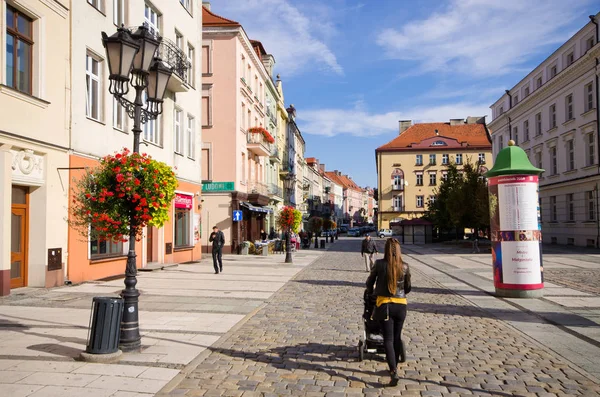 Kalisz Polen November 2018 Kalisz Byen Prosna Floden Det Store - Stock-foto