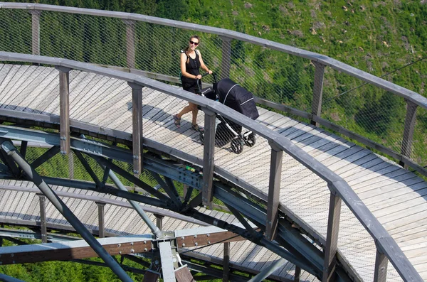 Sky Walk - Dolni Morava, Repubblica Ceca — Foto Stock