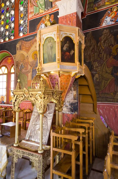 Siana, Rhodes - Yunanistan içinde St. Panteleimon Kilisesi — Stok fotoğraf
