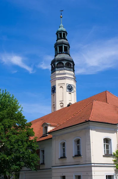 ジエローナゴラ市庁舎 - ポーランド — ストック写真