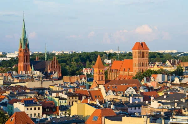 Cityscape of Torun, Poland — Stock Photo, Image