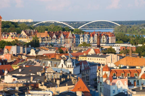 Cityscape of Torun, Polonya