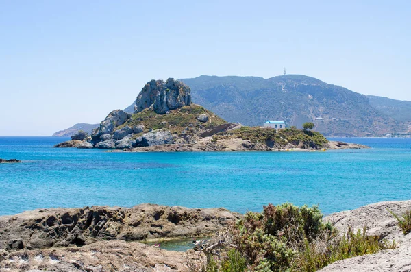 Ruinas de la playa de Kefalos en la isla de Kos, Grecia —  Fotos de Stock