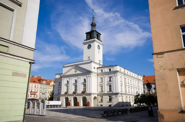 Stadhuis van Kalisz, Polen — Stockfoto