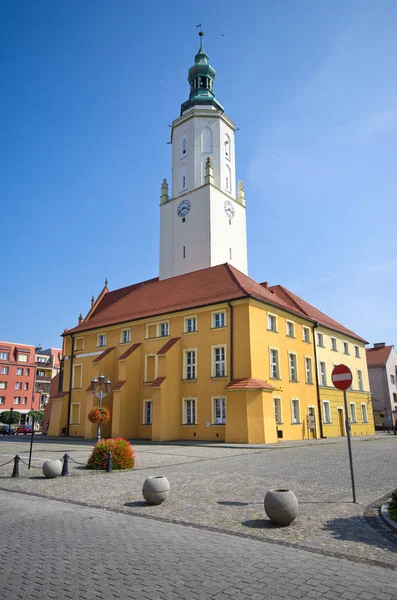 Place municipale de Kamienna Gora, Basse-Silésie, Pologne — Photo