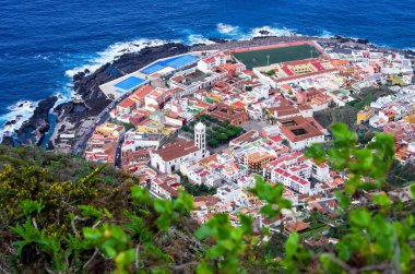 İspanya, Tenerife 'deki Garachico kasabası