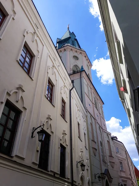 Torre Trynitarian Gate Lublin Polónia — Fotografia de Stock