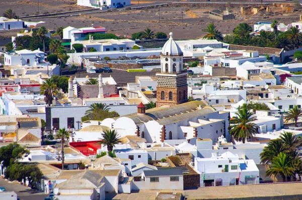 Cityscape Teguise Lanzarote Espanha — Fotografia de Stock