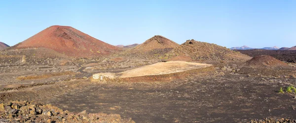 Paysage Volcanique Île Lanzarote Espagne — Photo